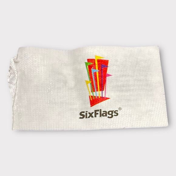 Six Flags Looney Tunes Tasmanian Devil Taz Purple Satin Lovey Security Blanket - Picture 5 of 10